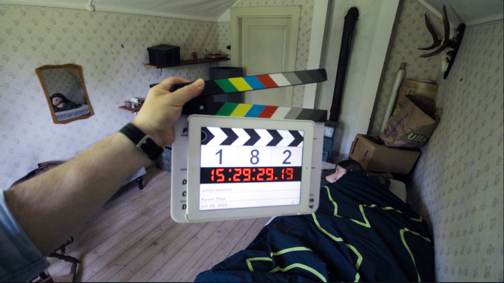 Behind the scenes — Röda ögat (5)