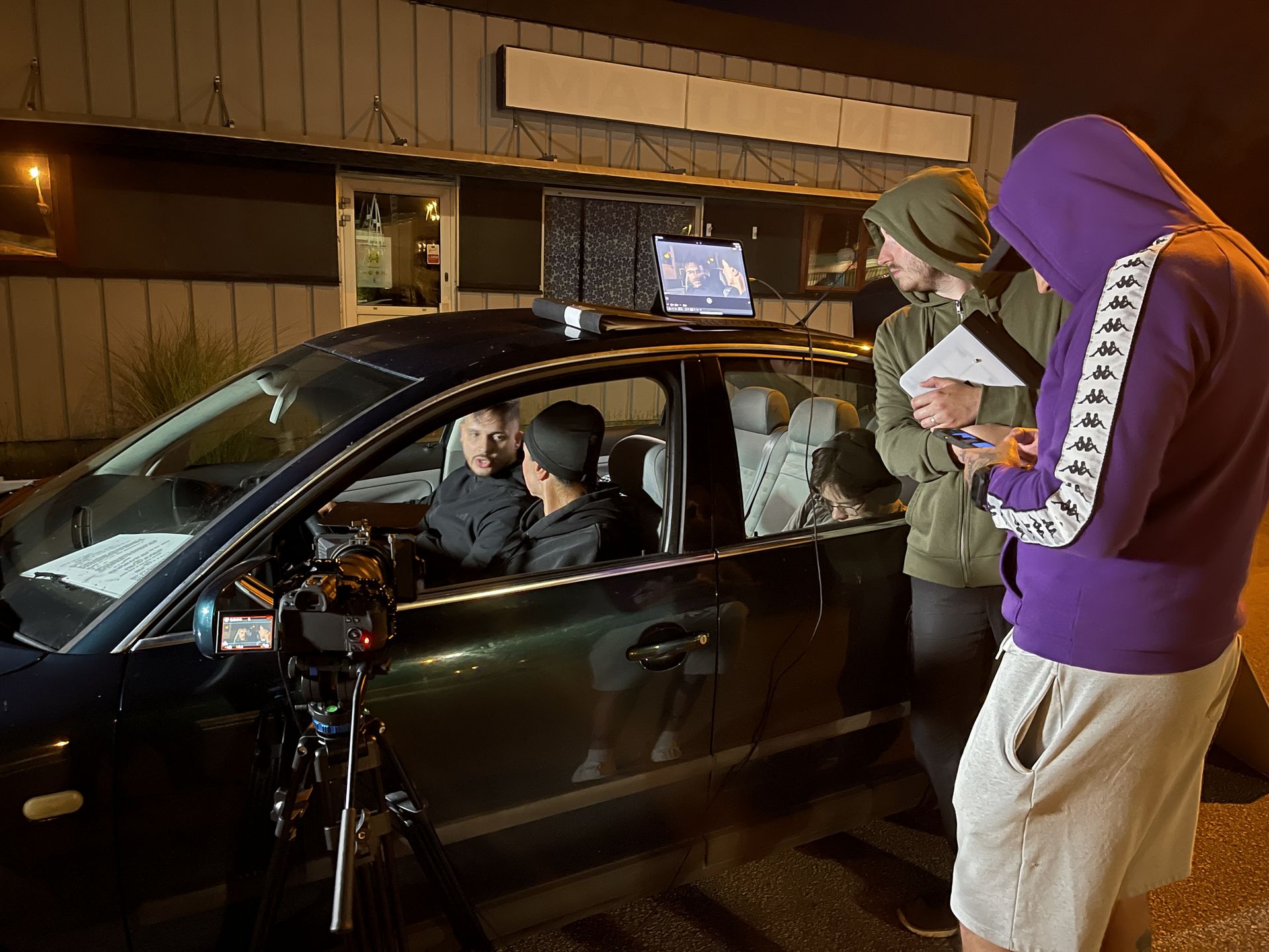 Behind the scenes — Tänk om? (3)