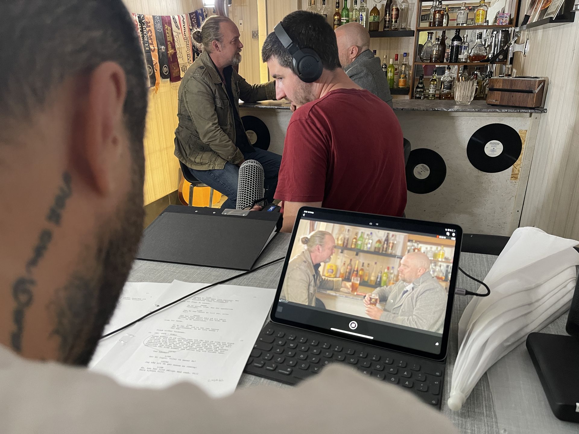 Behind the scenes — Tänk om? (7)