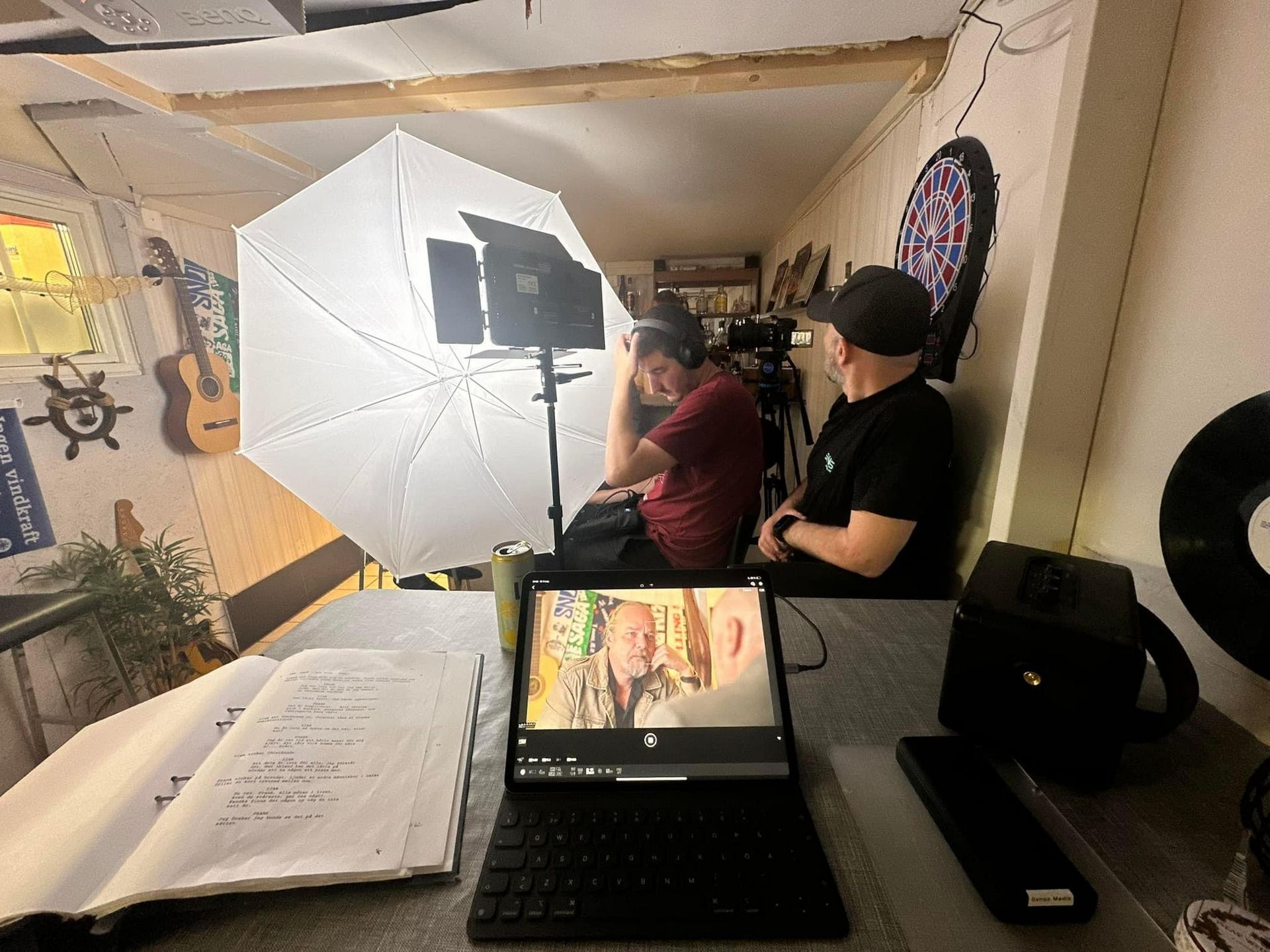 Behind the scenes — Tänk om? (8)