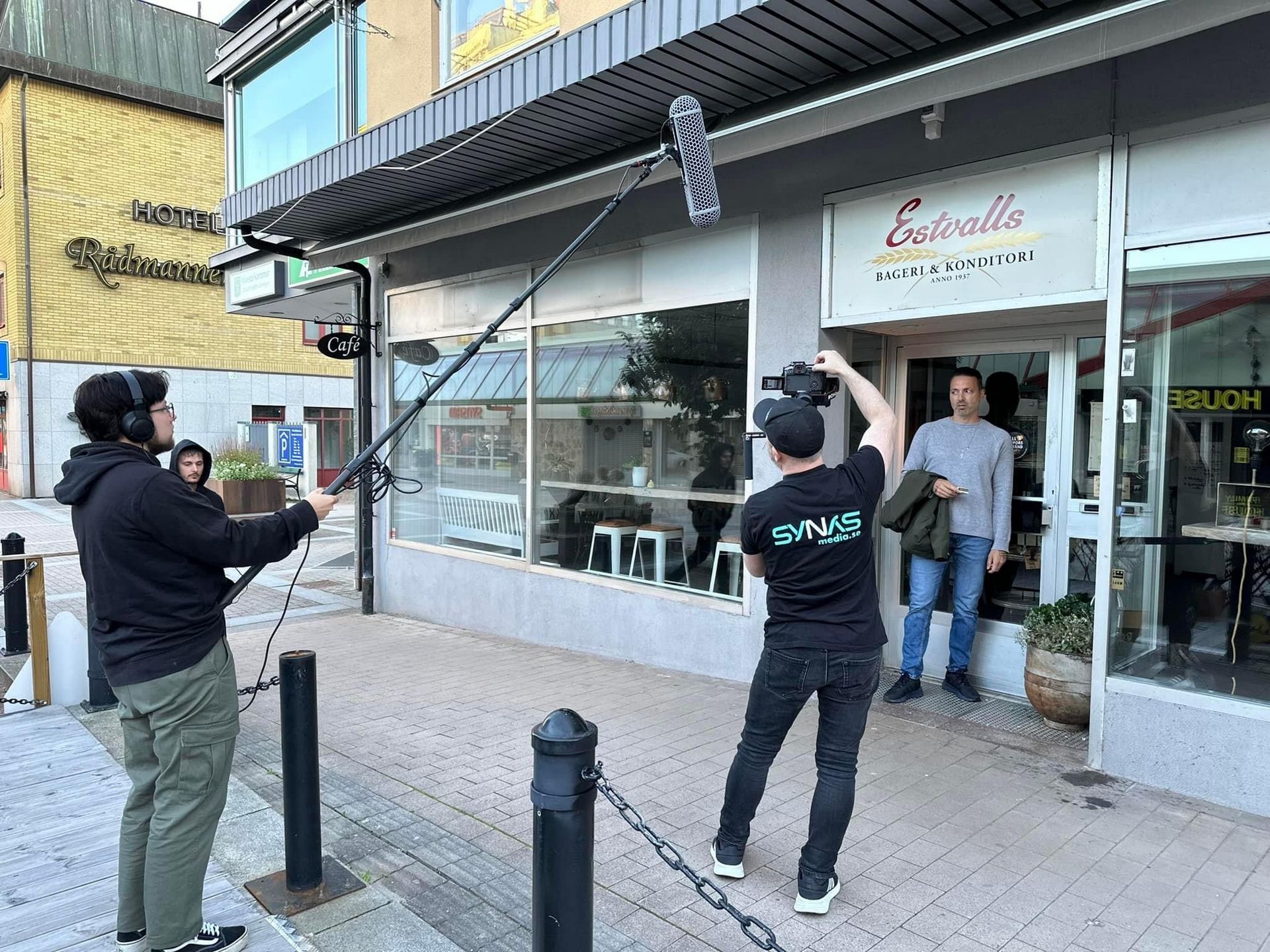 Behind the scenes — Tänk om? (9)