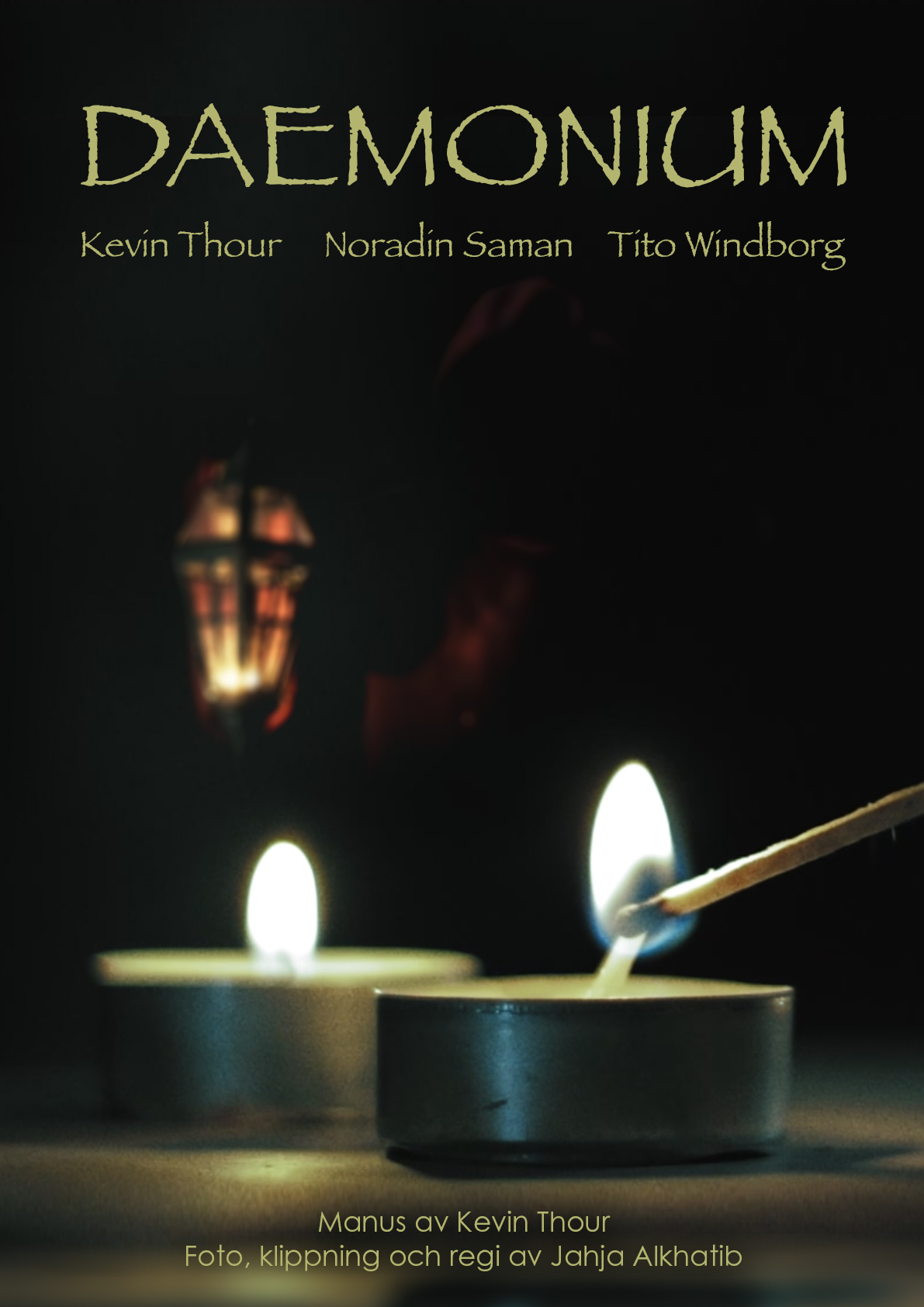 Poster for the short film Daemonium